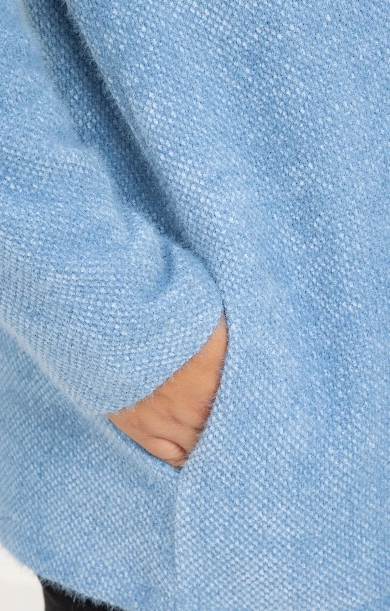 Toscane Boutique Pulls & Cardigans|Cardigan long ouvert BLEU ORAGE