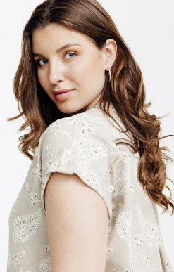 Toscane Boutique Chemisiers & Tuniques|Chemise courte BEIGE