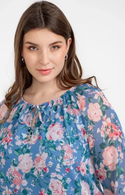 Toscane Boutique Chemisiers & Tuniques|Chemise doublée imprimée VERT DE GRIS