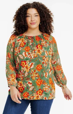 Toscane Boutique Chemisiers & Tuniques|Chemise imprimée KAKI