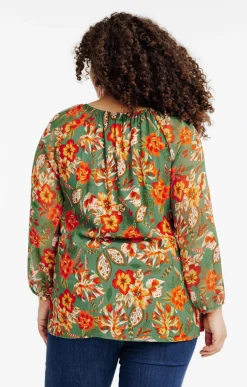 Toscane Boutique Chemisiers & Tuniques|Chemise imprimée KAKI