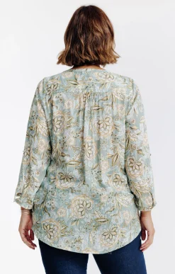 Toscane Boutique Chemisiers & Tuniques|Chemisier imprimé KAKI