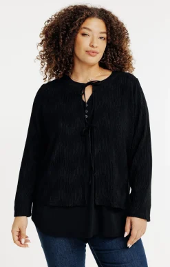 Toscane Boutique Pulls & Cardigans|Gilet court NOIR