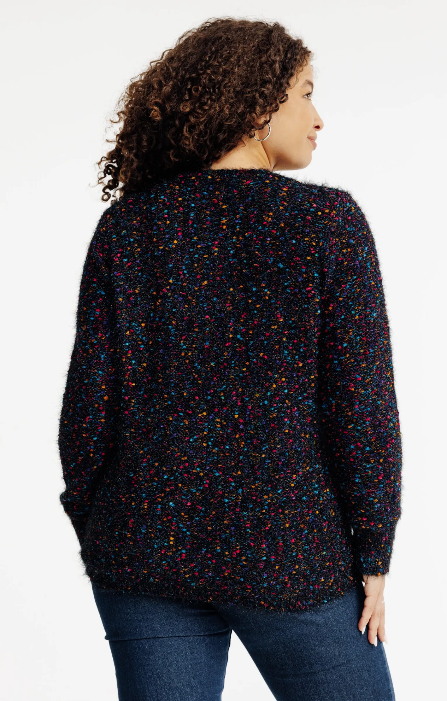 Toscane Boutique Pulls & Cardigans|Gilet fantaisie NOIR