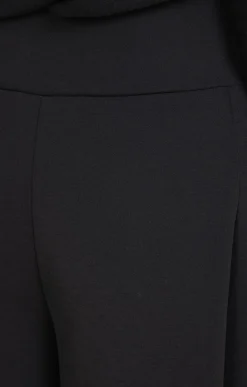 Toscane Boutique Jupes|Jupe culotte avec boutons NOIR