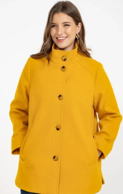 Toscane Boutique Manteaux|Manteau mi-long OCRE