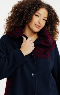 Toscane Boutique Manteaux|Manteau patch MARINE