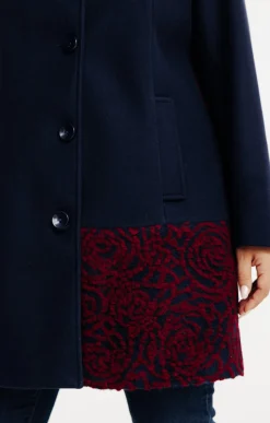 Toscane Boutique Manteaux|Manteau patch MARINE