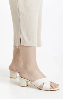 Toscane Boutique Pantalons|Pantacourt fluide ceinture macramé SABLE