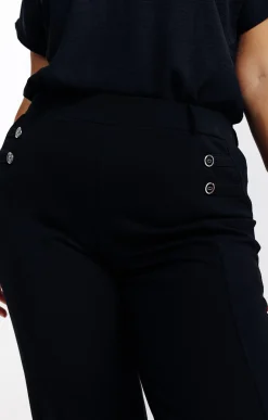 Toscane Boutique Pantalons|Pantalon droit NOIR