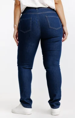 Toscane Boutique Pantalons|Pantalon droit denim BLEU