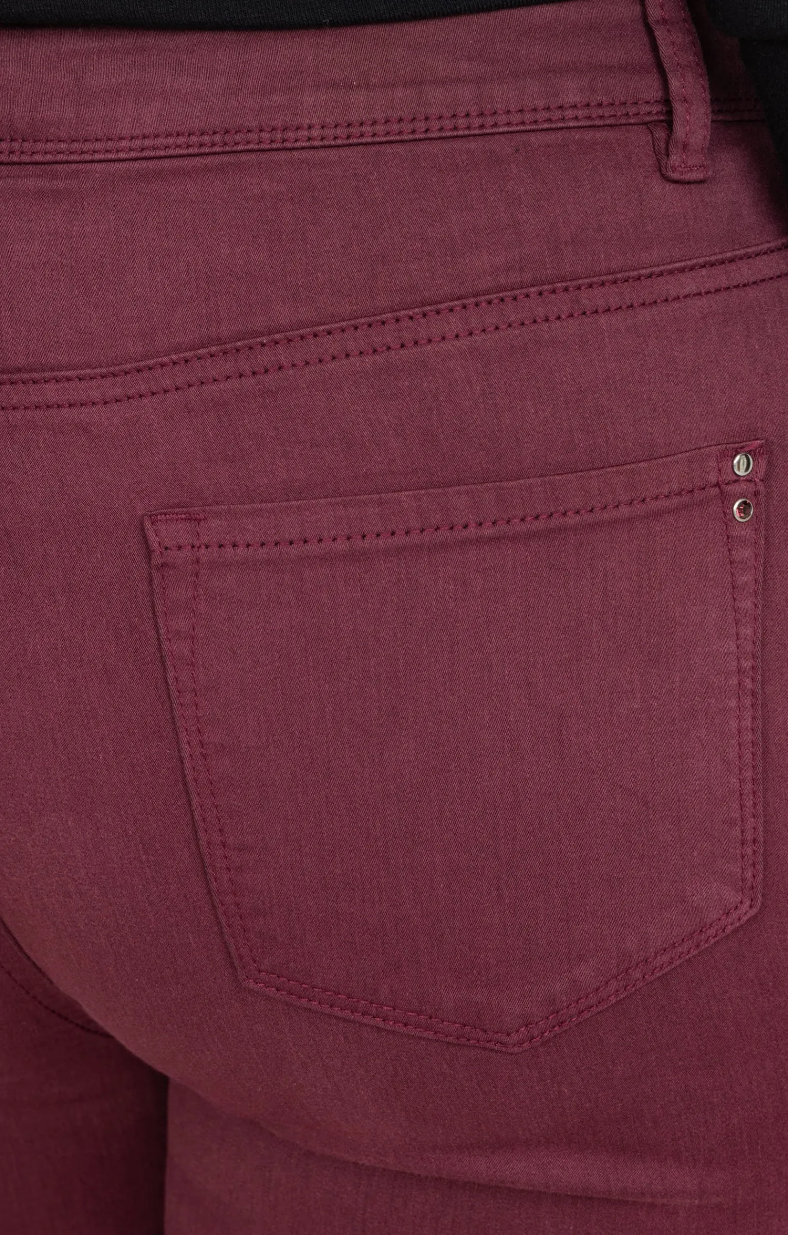 Toscane Boutique Pantalons|Pantalon droit effet satin BORDEAUX