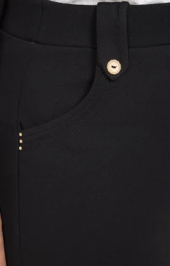 Toscane Boutique Pantalons|Pantalon large de ville NOIR