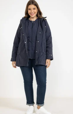 Toscane Boutique Parkas & Impers|Parka 4-en-1 MARINE