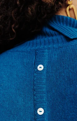 Toscane Boutique Pulls & Cardigans|Pull uni col montant CANARD