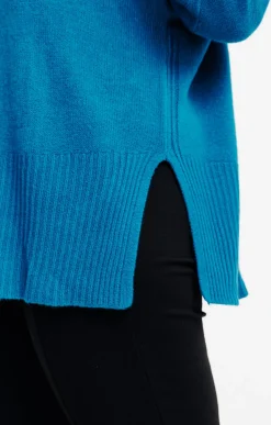 Toscane Boutique Pulls & Cardigans|Pull uni col montant CANARD