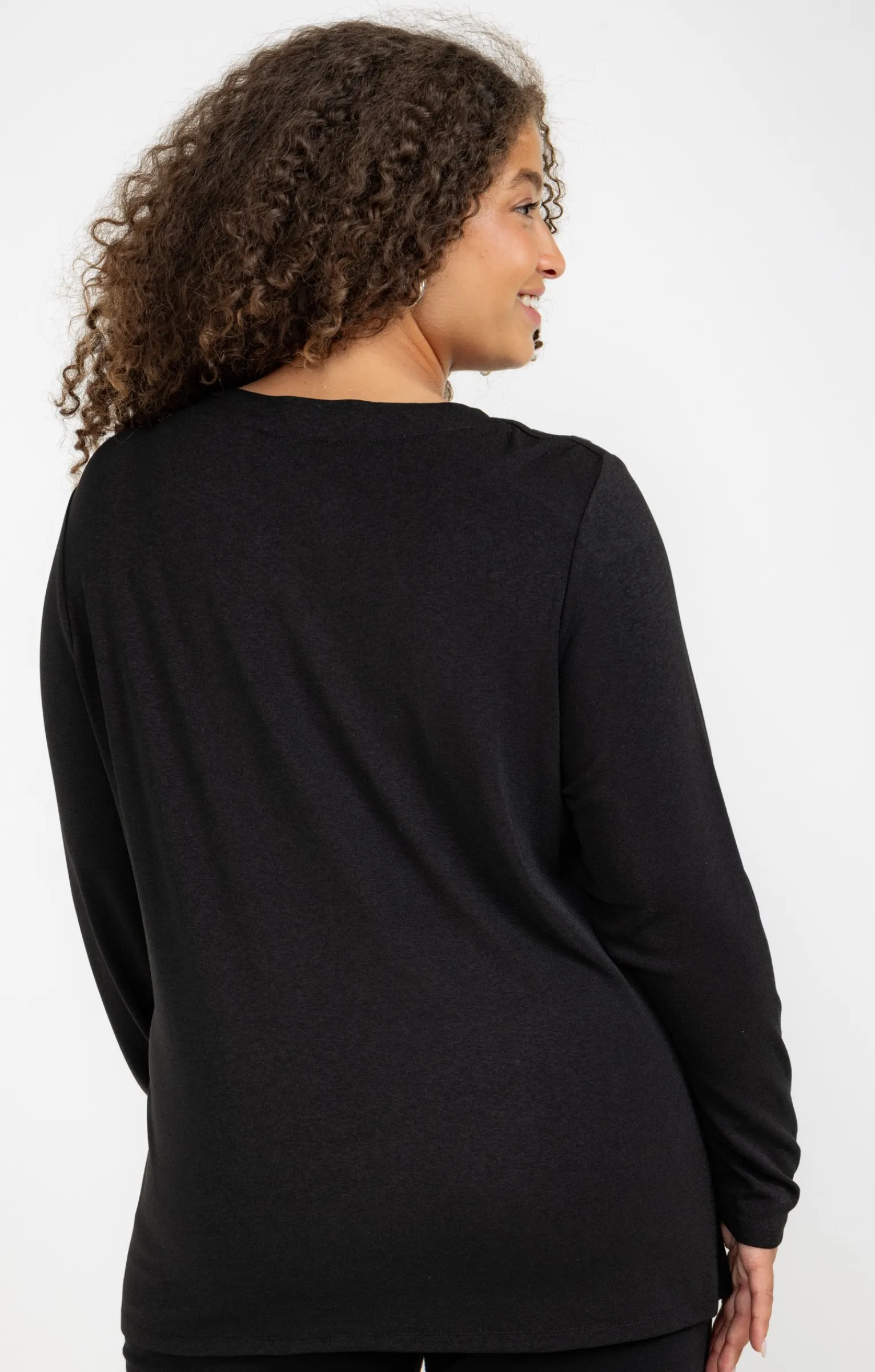 Toscane Boutique Tee-shirts|Tee-shirt col bateau NOIR