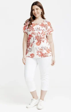 Toscane Boutique Tee-shirts|Tee-shirt imprimé CORAIL