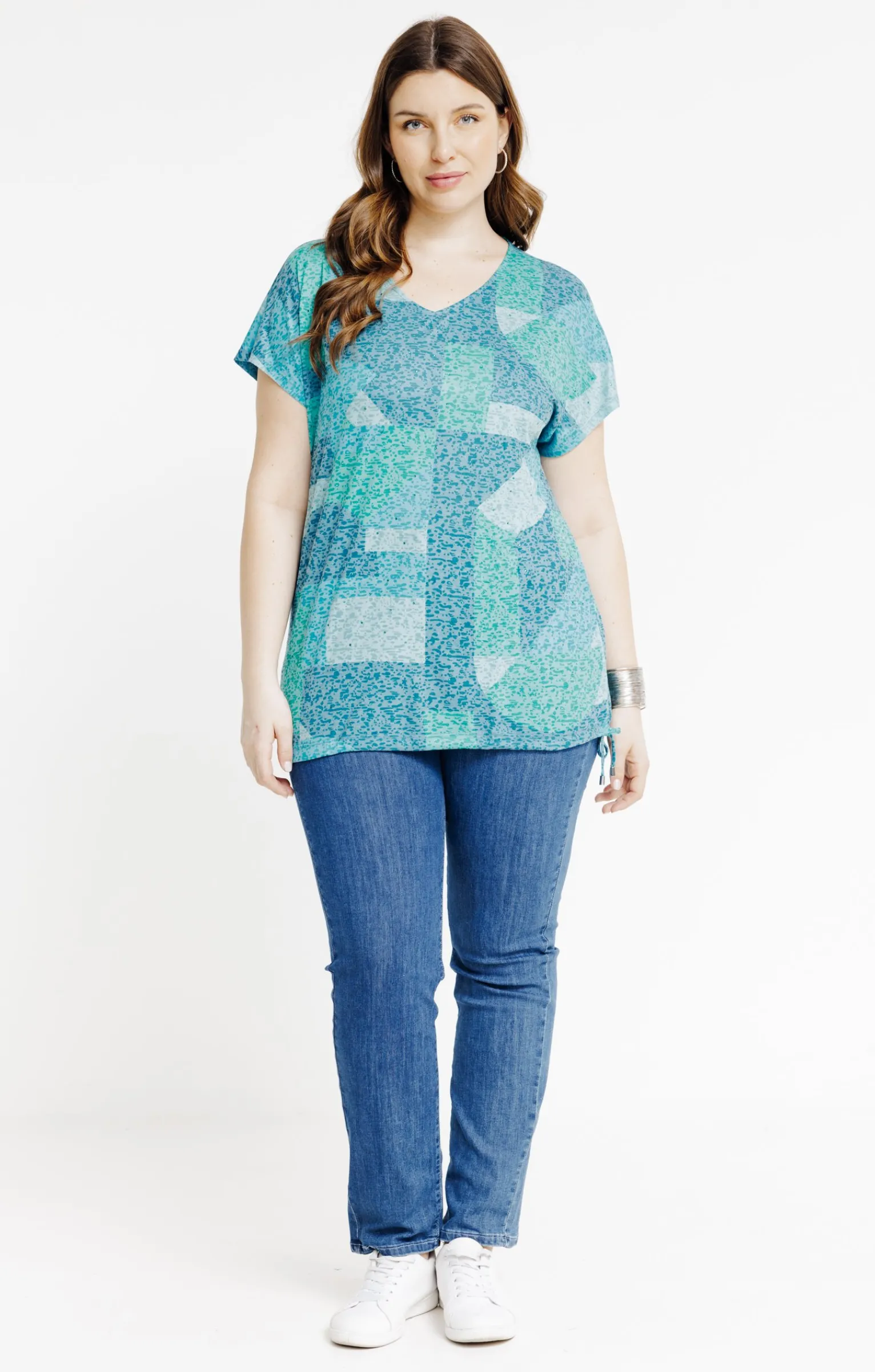 Toscane Boutique Tee-shirts|Tee-shirt imprimé ÉMERAUDE