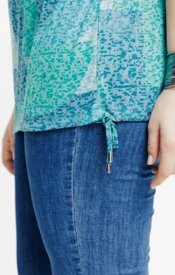 Toscane Boutique Tee-shirts|Tee-shirt imprimé ÉMERAUDE