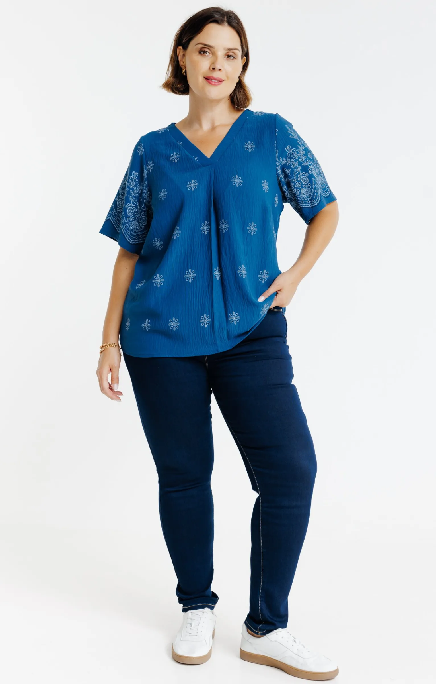 Toscane Boutique Tee-shirts|Tee-shirt imprimé BLEU HORIZON