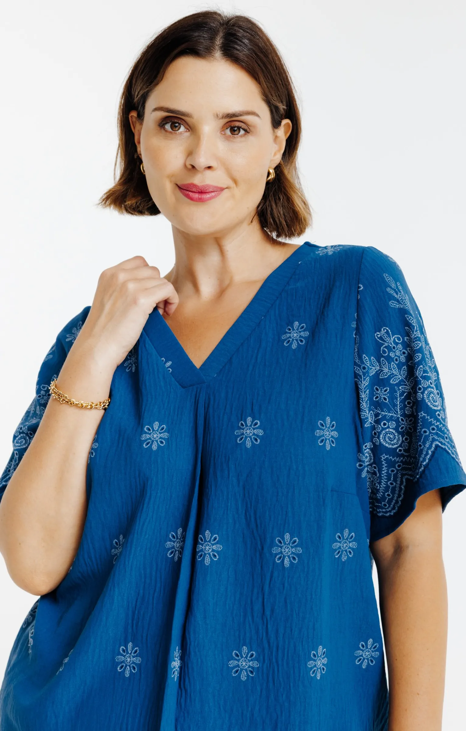 Toscane Boutique Tee-shirts|Tee-shirt imprimé BLEU HORIZON