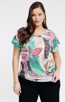 Toscane Boutique Tee-shirts|Tee-shirt imprimé LAPIS