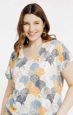 Toscane Boutique Tee-shirts|Tee-shirt imprimé MIEL