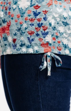 Toscane Boutique Tee-shirts|Tee-shirt imprimé chats KAKI CLAIR