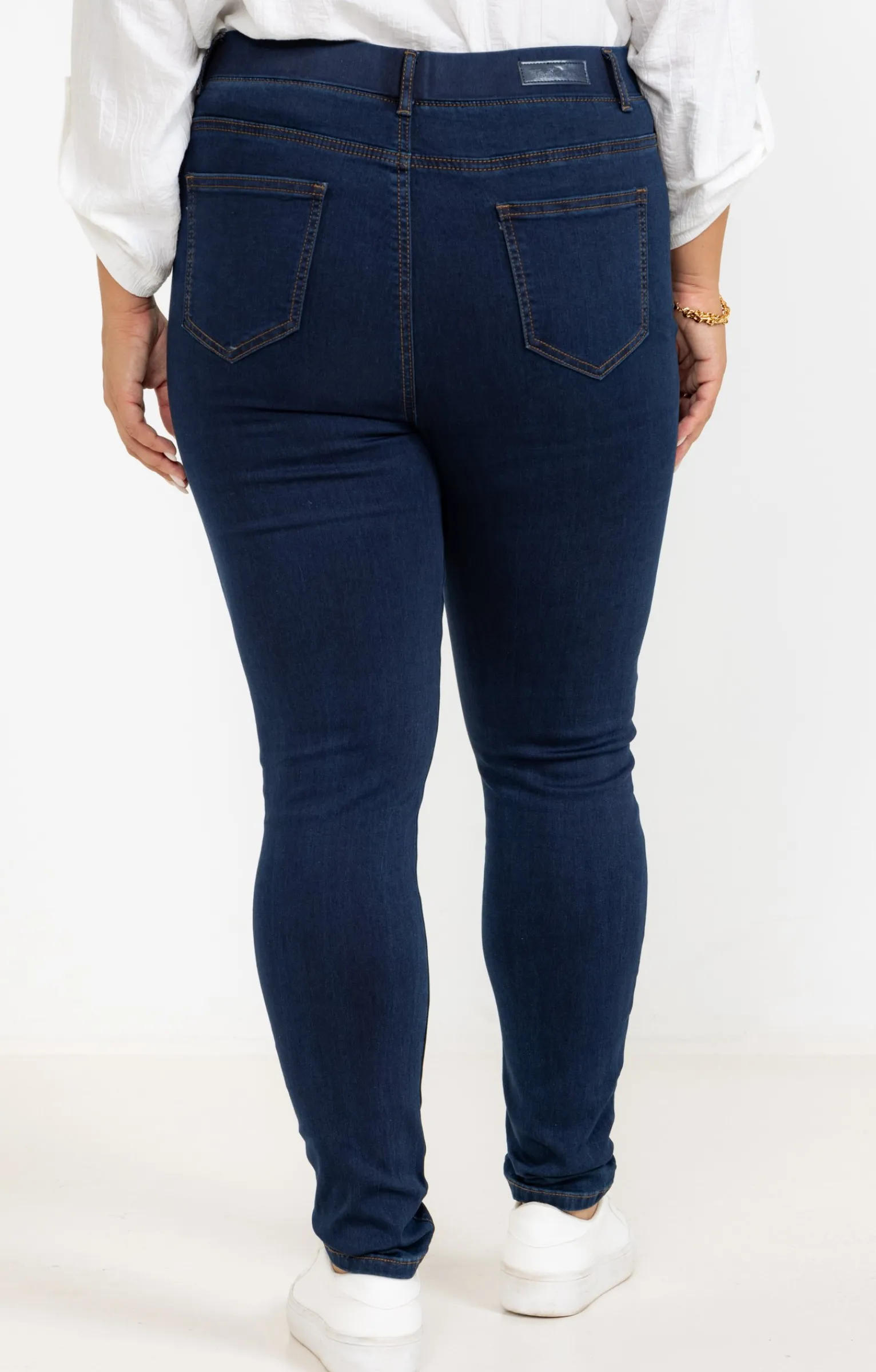 Toscane Boutique Pantalons|Tregging denim BLEU