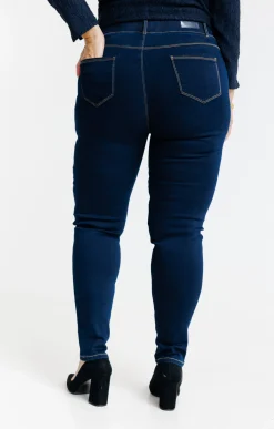 Toscane Boutique Pantalons|Tregging denim BLEU
