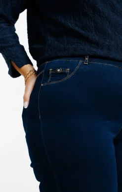 Toscane Boutique Pantalons|Tregging denim BLEU