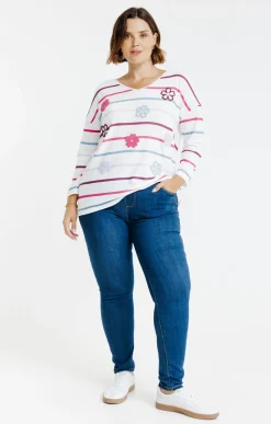 Toscane Boutique Pantalons|Tregging détail poche ginkgo BLEU