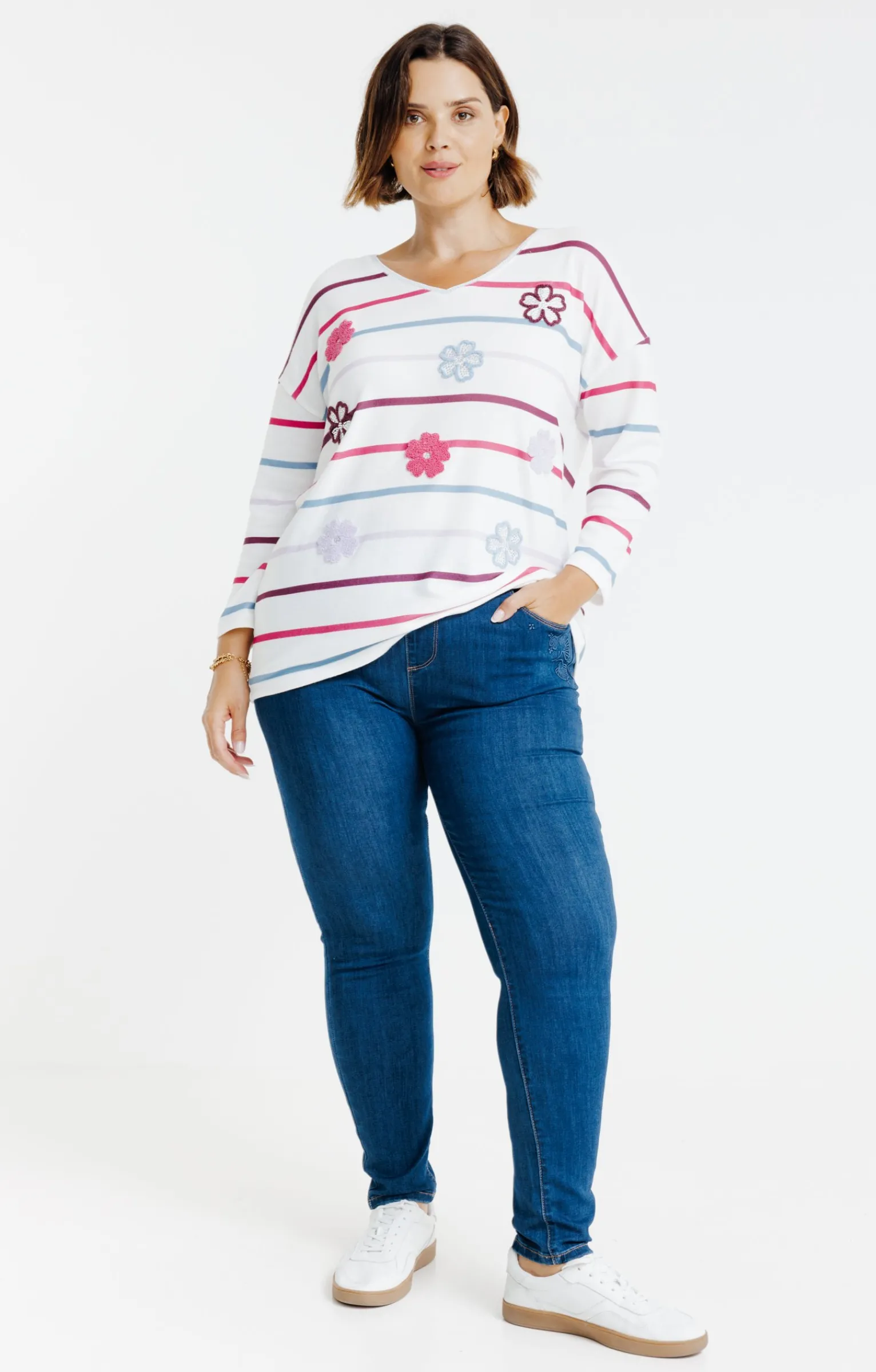 Toscane Boutique Pantalons|Tregging détail poche ginkgo BLEU