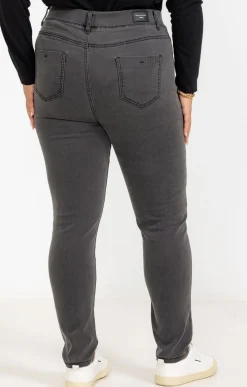 Toscane Boutique Pantalons|Tregging matière superstretch ANTHRACITE