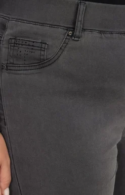 Toscane Boutique Pantalons|Tregging matière superstretch ANTHRACITE