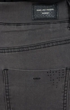 Toscane Boutique Pantalons|Tregging matière superstretch ANTHRACITE