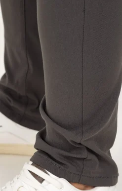 Toscane Boutique Pantalons|Tregging uni stretch GRIS MOYEN