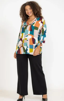 Toscane Boutique Chemisiers & Tuniques|Tunique imprimée MULTICOLORE