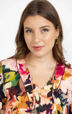Toscane Boutique Chemisiers & Tuniques|Tunique imprimée MULTICOLORE