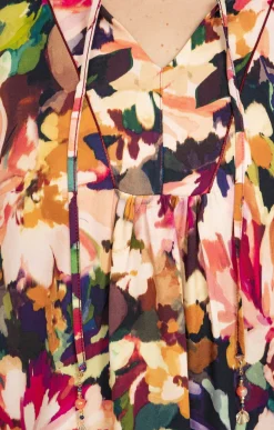 Toscane Boutique Chemisiers & Tuniques|Tunique imprimée MULTICOLORE